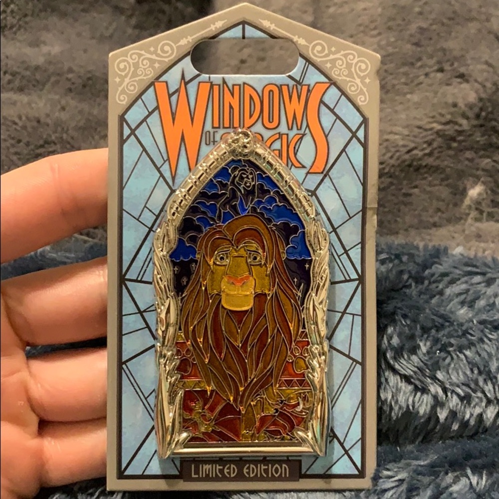 Mufasa Windows of Magic Pin